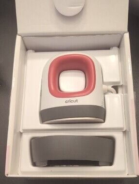 Cricut EasyPress Mini in White and Red Accent- Excellent Like New